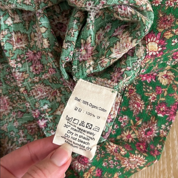 Bonjour Diary Girls 12Y Organic Cotton Floral Co-ord Set - Picture 5 of 11